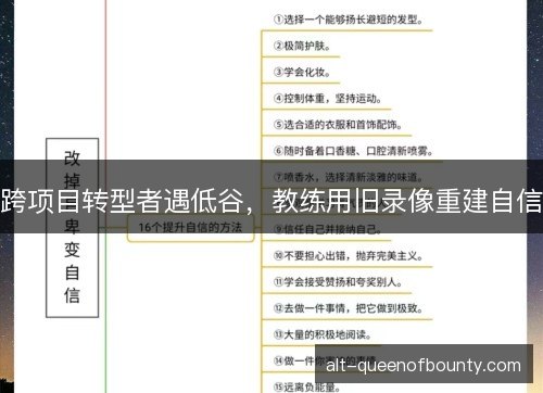 跨项目转型者遇低谷，教练用旧录像重建自信